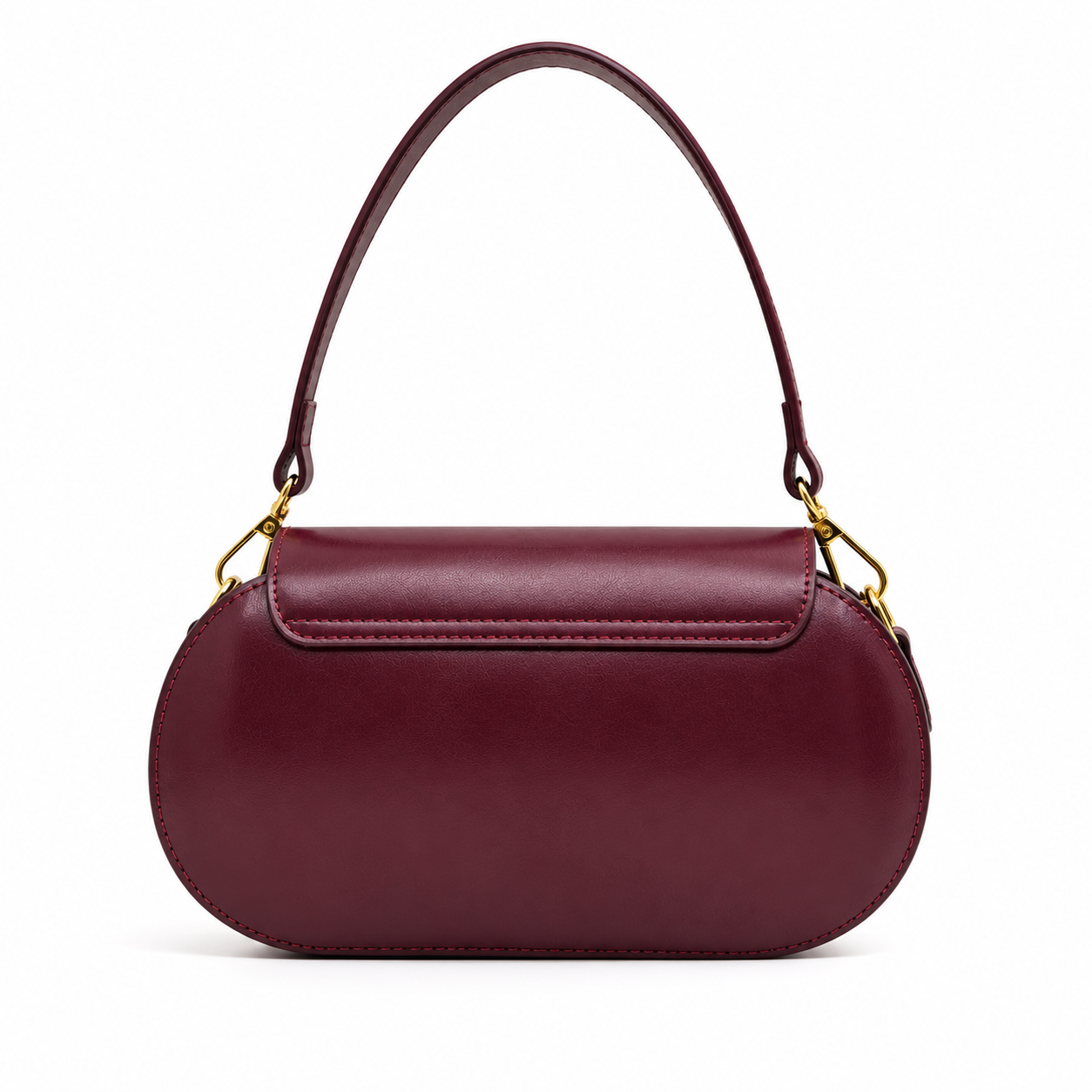 RUBIS | Sac en Cuir Italien – Burgundy