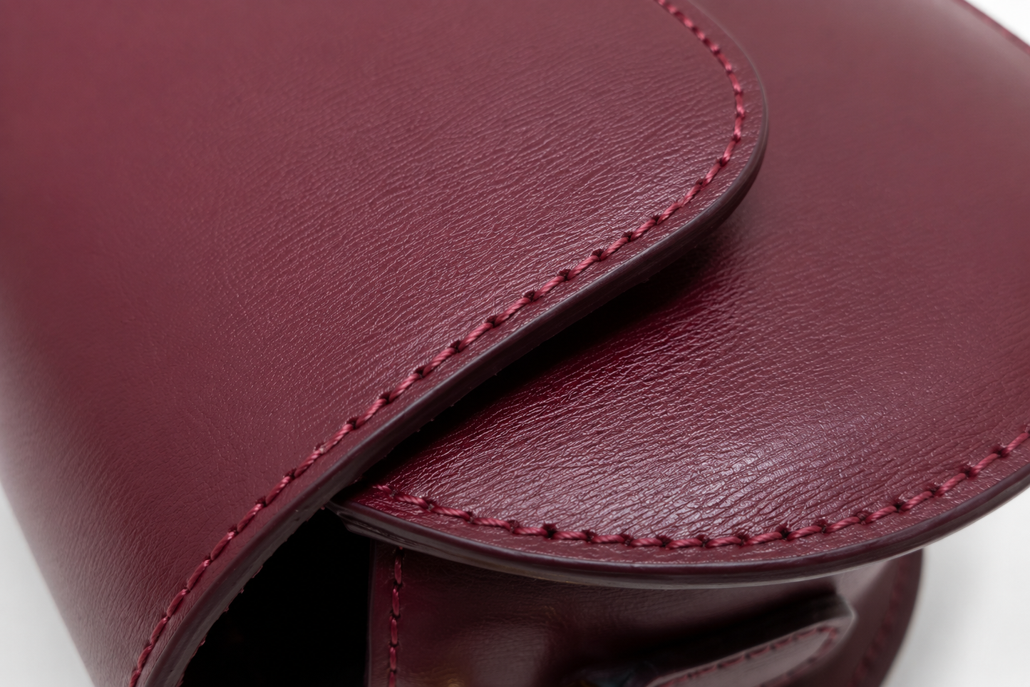 RUBIS | Sac en Cuir Italien – Burgundy
