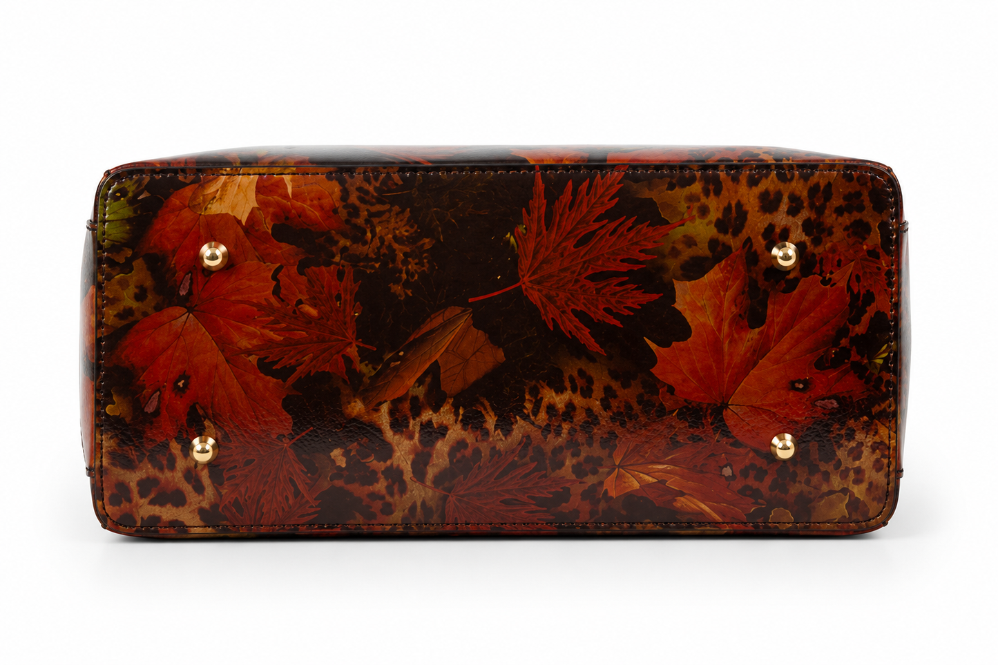 PALETTE D'AUTOMNE – Sac en cuir Artwork | Fabriqué en Italie