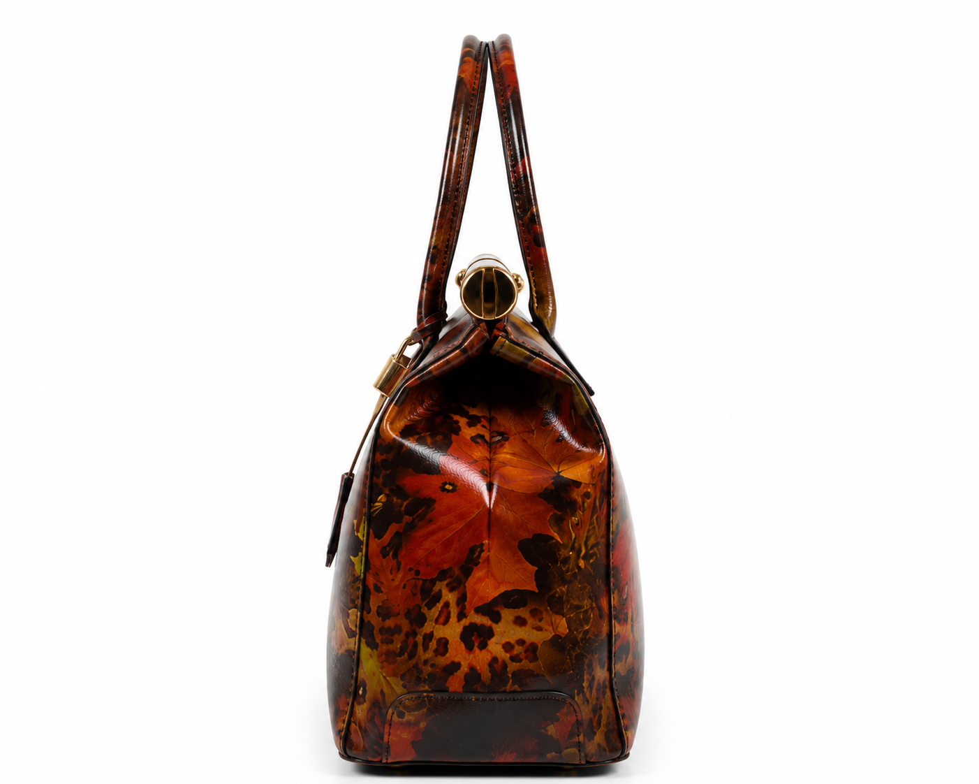 PALETTE D'AUTOMNE – Sac en cuir Artwork | Fabriqué en Italie