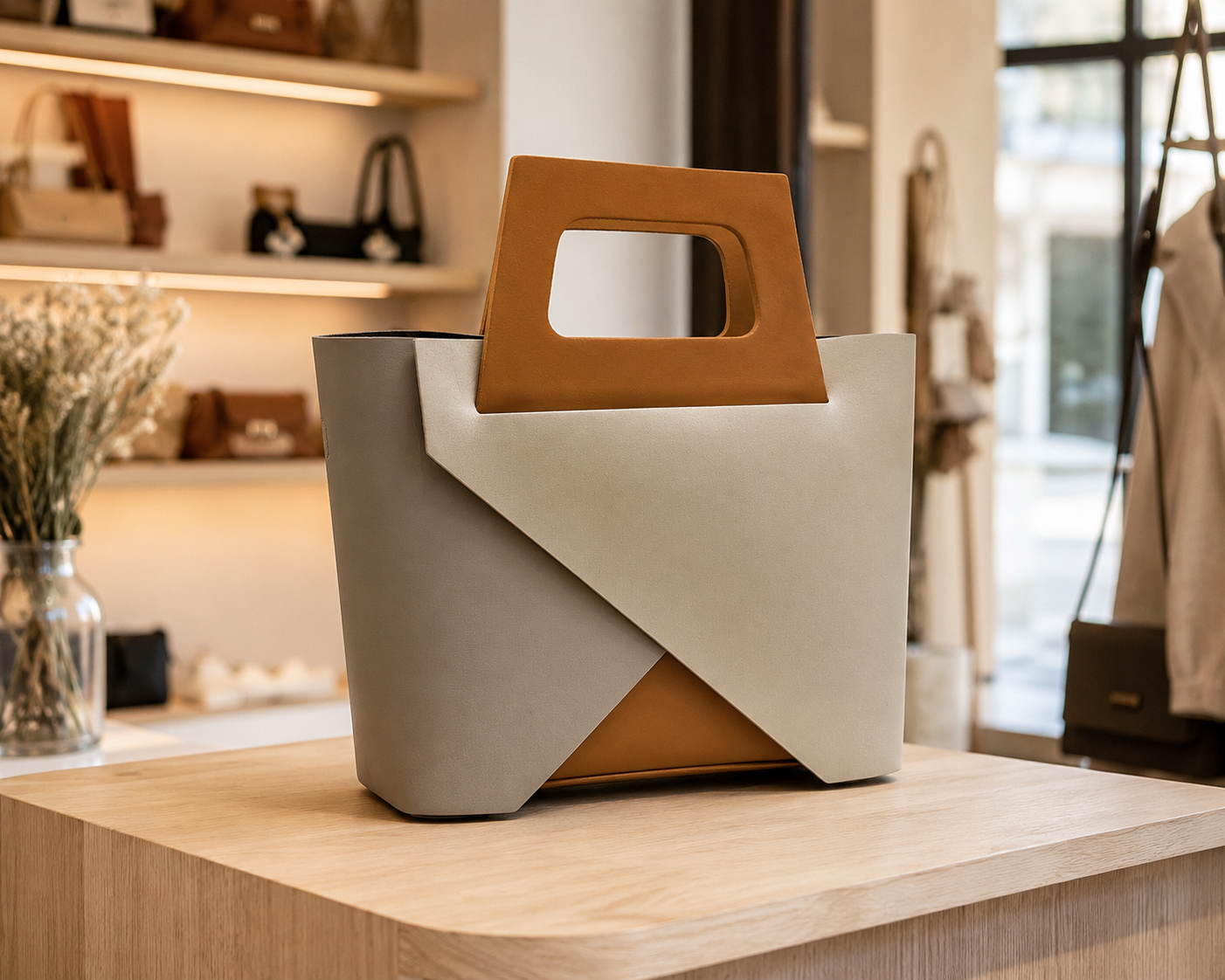 CARLA leather bag - Granada color