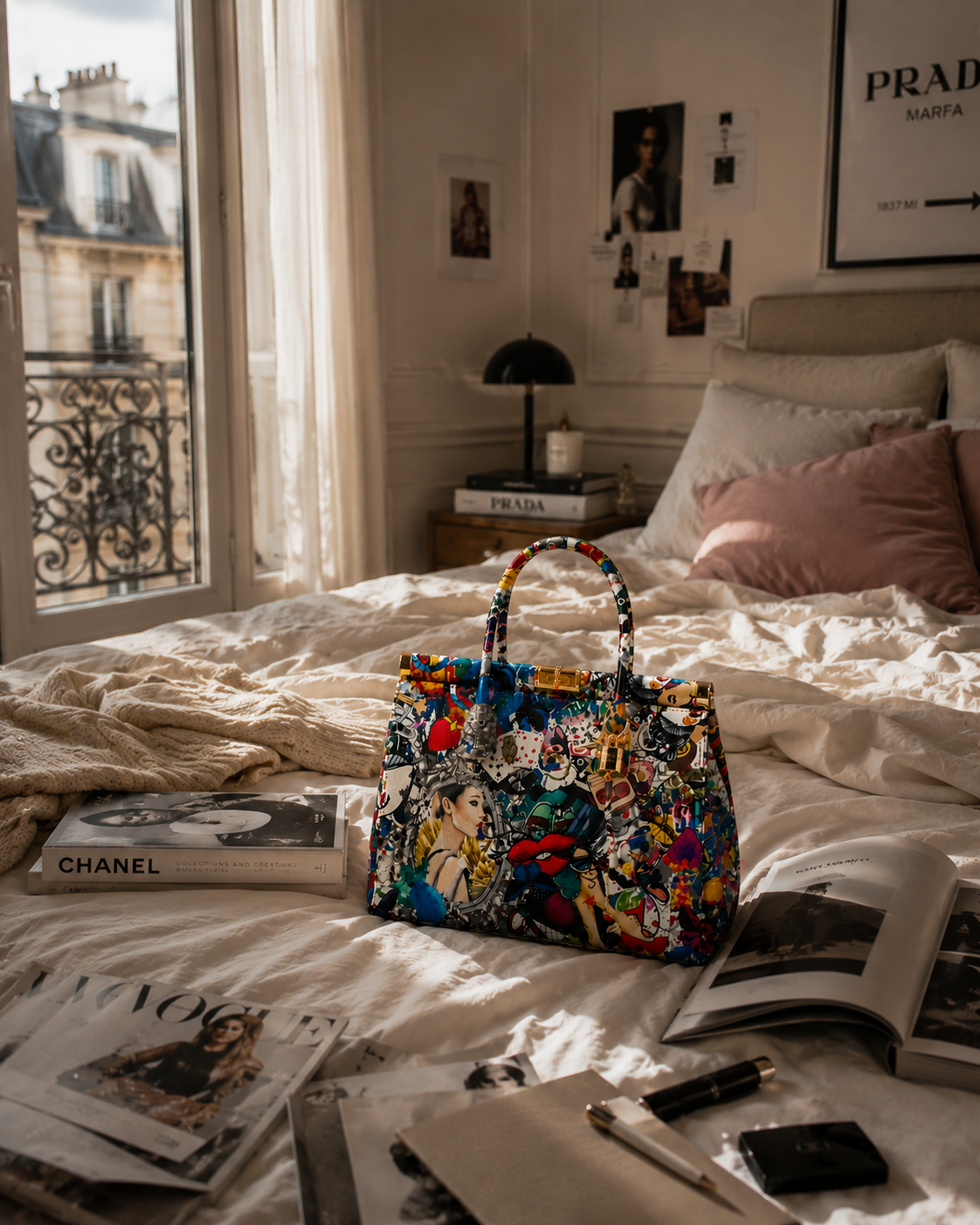 DALI Leather Bag - Made in Italy