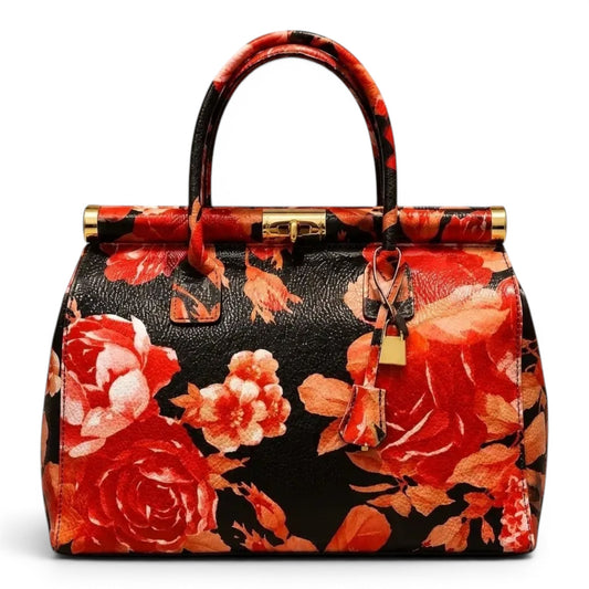 Rosa Verona Leather Bag – Made in Italy